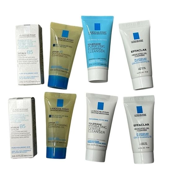 La Roche-Posay skincare products, all in 3ml or 5ml sampler/travel bundle - Picture 1 of 1